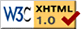 Icono de validaci&oacute;n del c&oacute;digo (X)HTML . Se abrir&aacute; en una ventana nueva