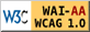 Icono de conformidad con el Nivel Doble-A, de las Directrices de Accesibilidad para el Contenido Web 1.0 del W3C-WAI. Se abrir&aacute; en una ventana nueva