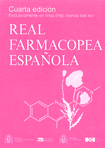Portada del libro 4&ordf; edici&oacute;n de la Real Farmacopea Espa&ntilde;ola