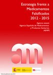 Portada del libro Estrategia frente a medicamentos falsificados 2012-2015
