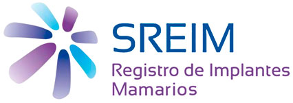 Logotipo "Registro de Implantes Mamarios (SREIM)"