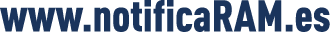 www notificaRAM es 