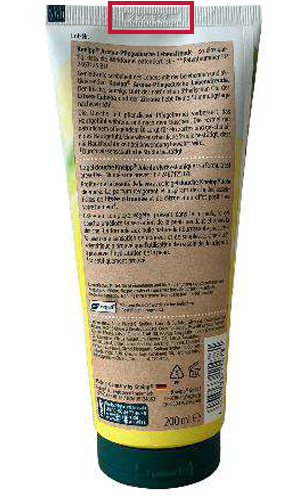 Gel de ducha Kneipp Litsea Cubeba Limon. Dorso. Gel de ducha Kneipp Litsea Cubeba Limon. Dorso.