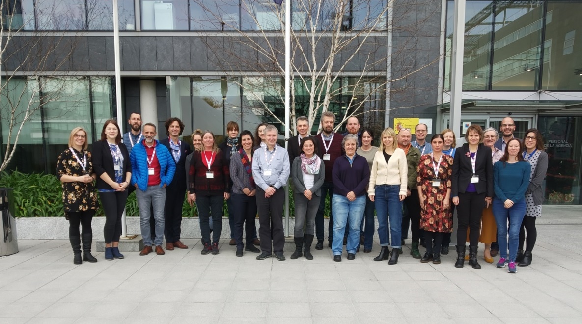 Asistentes al curso de formación sobre el Destino Ambiental de Medicamentos Veterinarios (Environmental Fate of Veterinary Medicines) en la sede de la AEMPS.