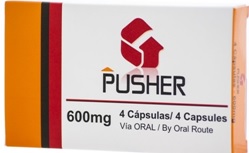 Fig.1: Imagen del envase del producto PUSHER Cápsulas