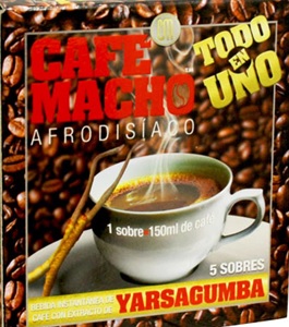 Imagen del envase del producto CAFÉ MACHO AFRODISIACO granulado.