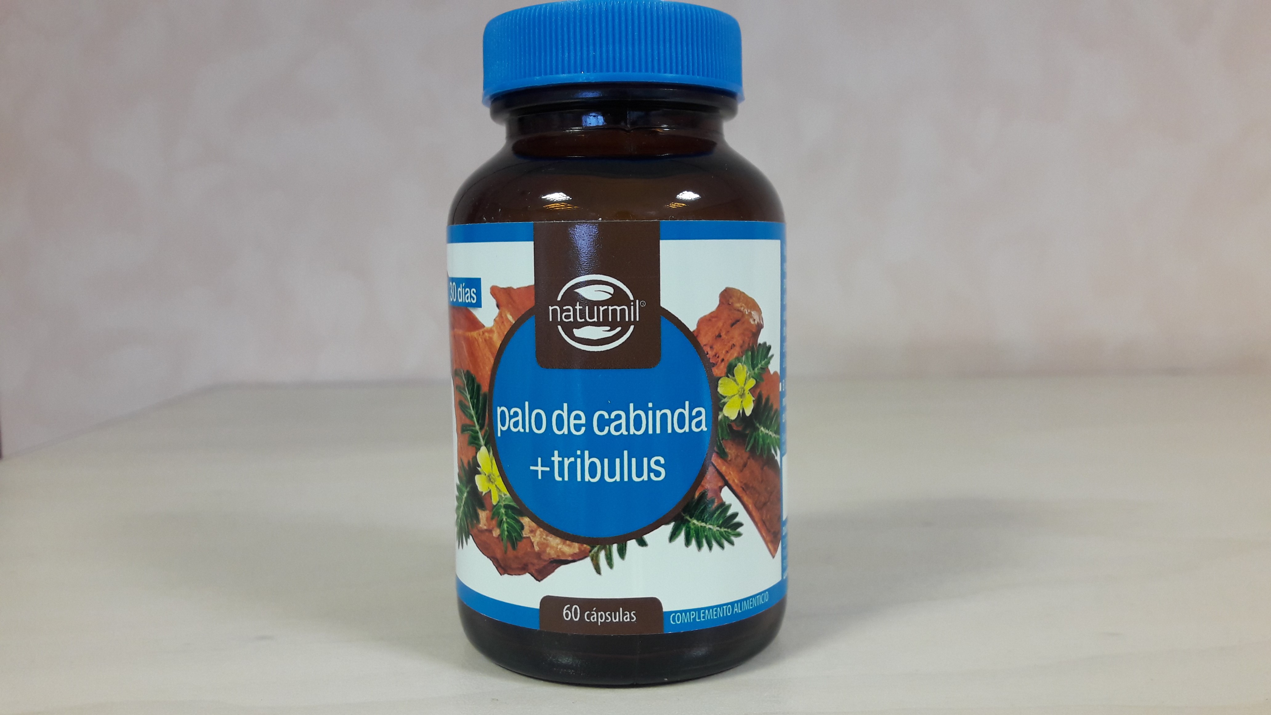 Fig.1: Imagen del producto PALO DE CABINDA+TRIBULUS CÁPSULAS.