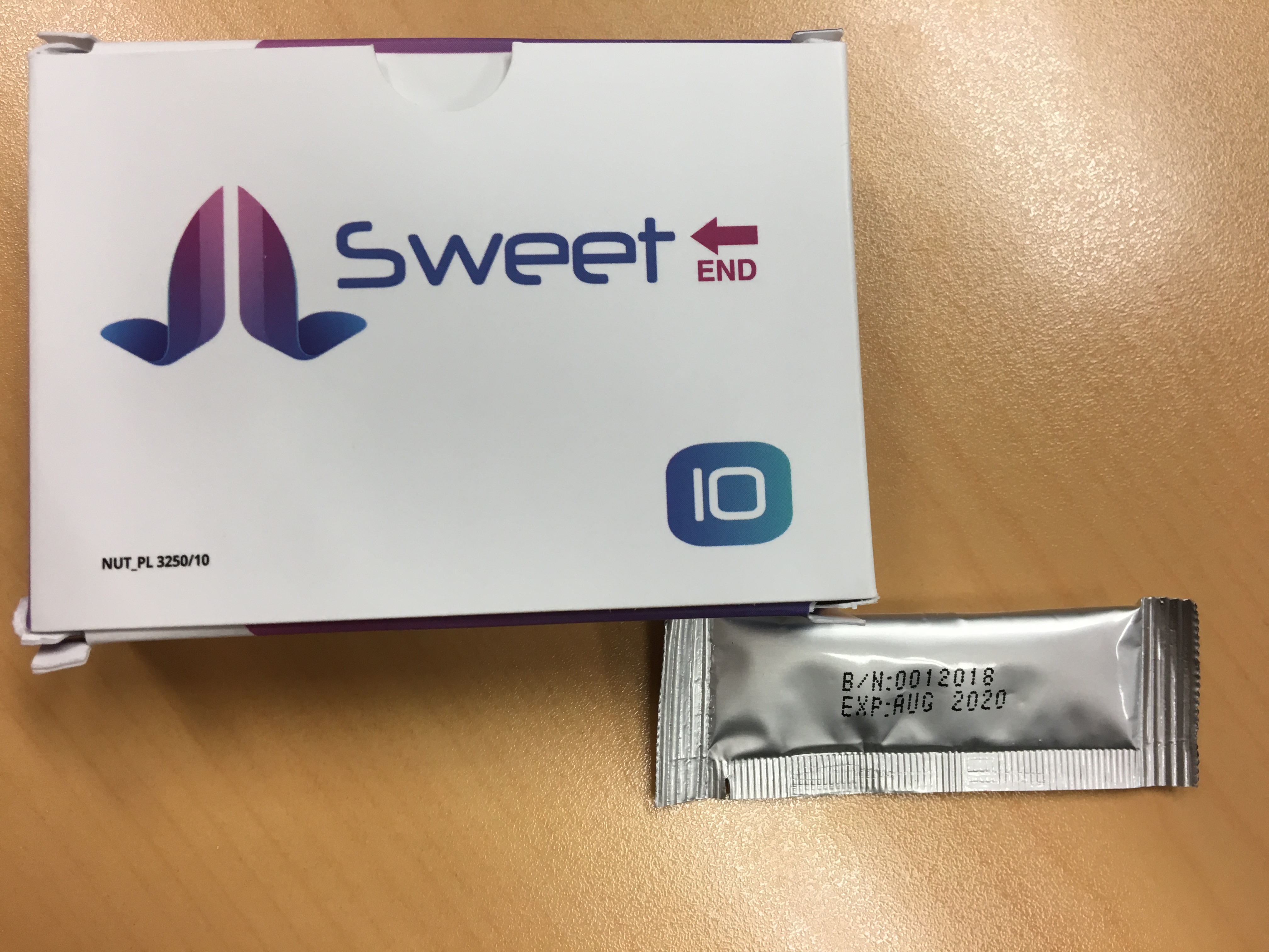 Imagen del productoSWEET END SOBRES.