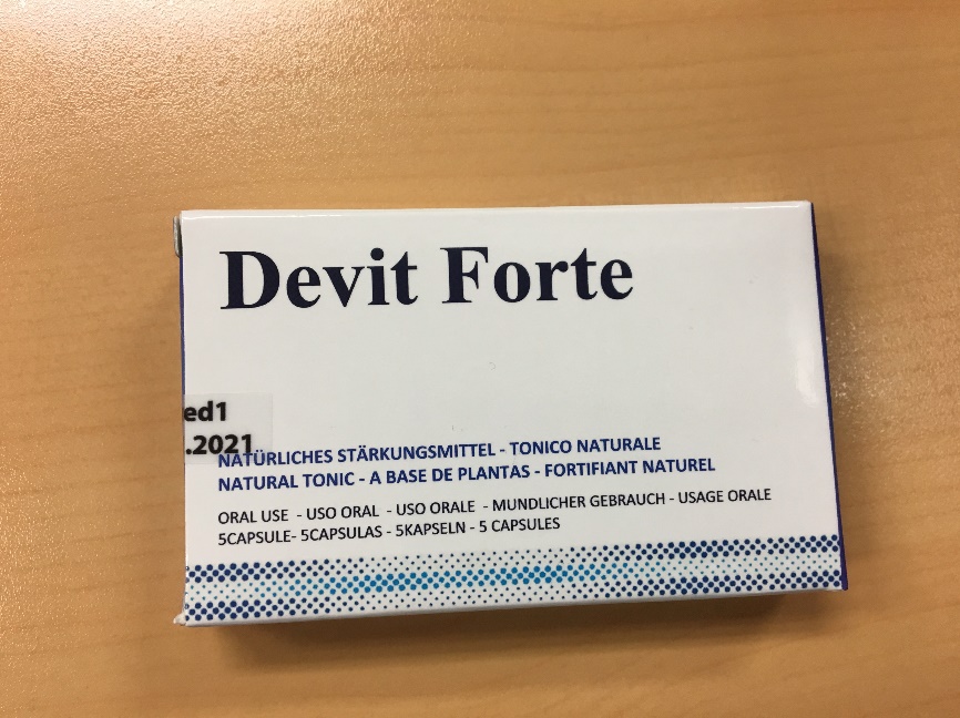 Imagen del producto DEVIT FORTE CÁPSULAS.
