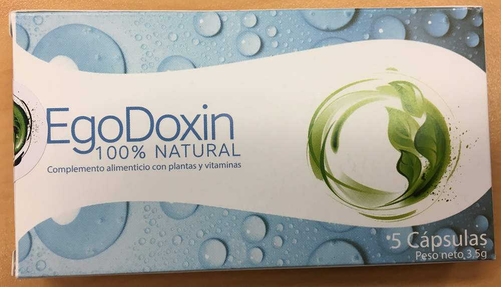 Fig.1: Imagen del producto EGODOXIN CÁPSULAS.