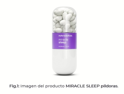 Imagen del producto MIRACLE SLEEP píldoras.