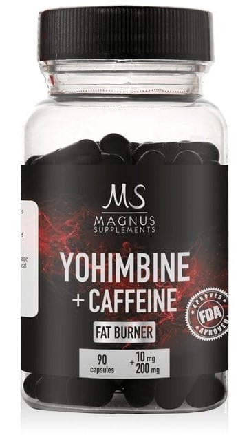 Imagen del producto YOHIMBINE + CAFFEINE cápsulas