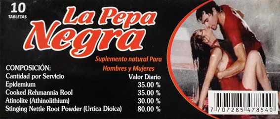 Presentación del producto La Pepa Negra