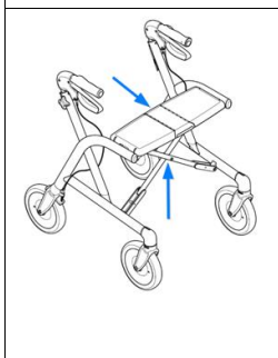 Puntos de fallo del andador