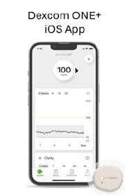 Imagen de la aplicación Dexcom One+ iOS