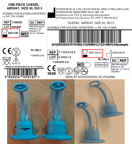 imagen del defecto de fabricación observado