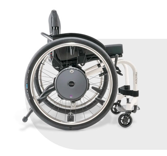 Imagen Silla de ruedas con el sistema Albert e-motion M25