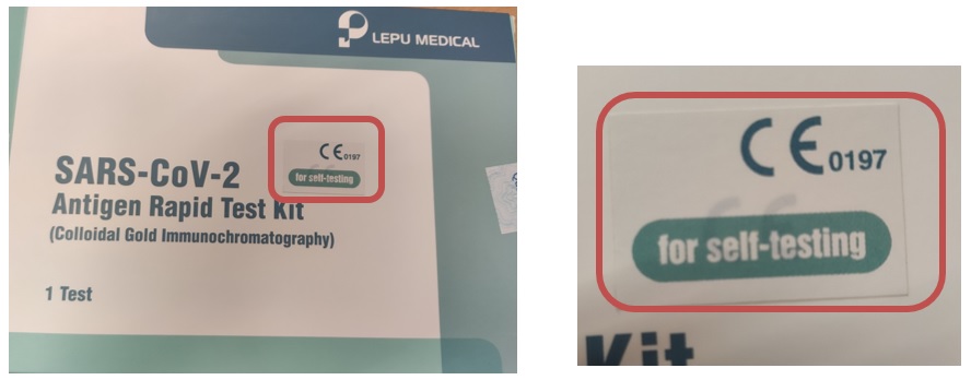 SARS-CoV-2 Antigen Rapid Test Kit (Colloidal Gold Immunochromatography)