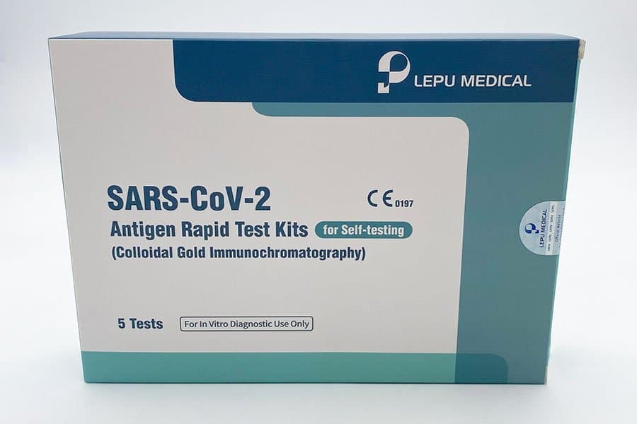 SARS-CoV-2 Antigen Rapid Test Kit (Colloidal Gold Immunochromatography)