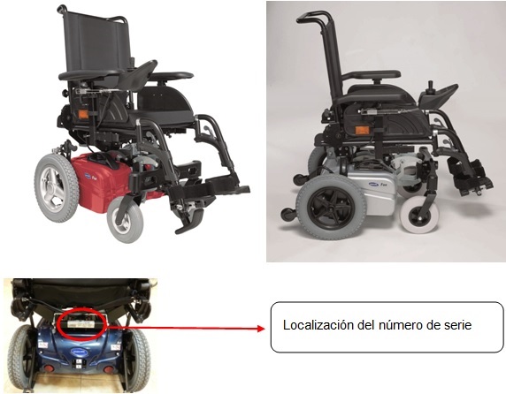 Imagen de silla de ruedas electrónicas FOX