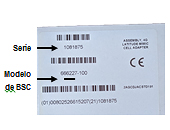 Fig. 2 Etiqueta del empaquetado del adaptador para línea móvil 4G LATITUDE MIMIC; el modelo de Boston Scientific (BSC) es 6227
