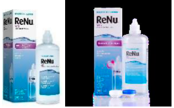 Fig. 2 ReNu® MPS solución única y ReNu® MPS solución única fórmula clásica