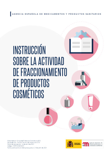 Instrucción sobre la actividad de fraccionamiento de productos cosméticos