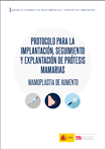 Portada de los Protocolos para la implantación, seguimiento y explantación de prótesis mamarias