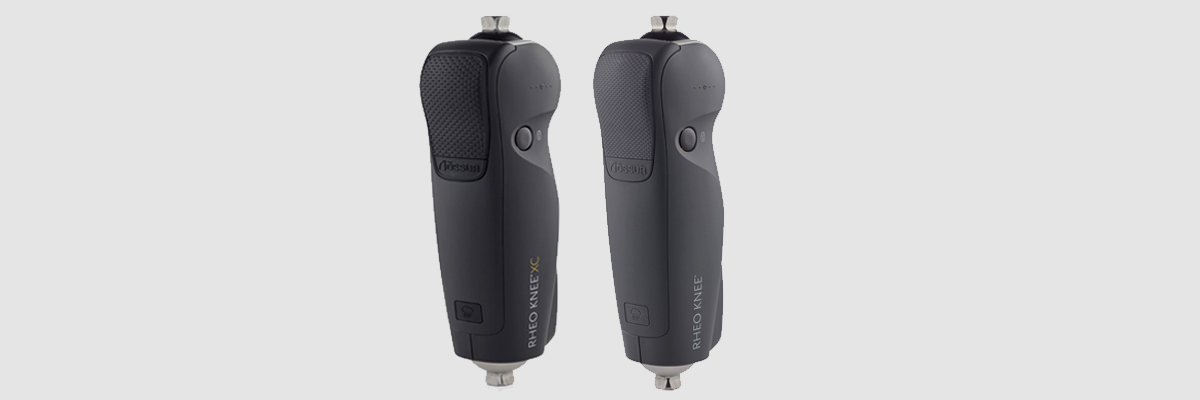 Imagen rodillas biónicas Rheo Knee y Rheo Knee XC