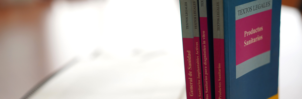 Libros legales sobre productos sanitarios