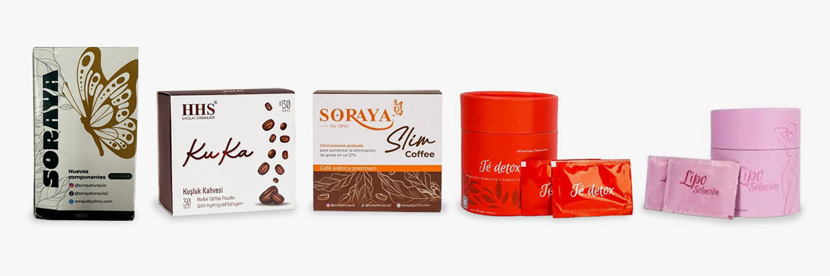 La AEMPS retira los productos Soraya Cápsulas, HHS Kuka Café, Soraya Slim Coffee Café, Lipo Solución y Té Detox por contener sibutramina