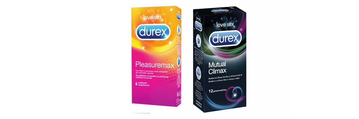 Durex Mutual Climax y Durex Pleasuremax