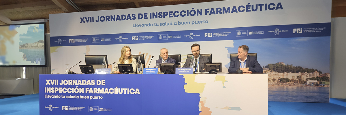 Imagen de la inauguración de las XVII Jornadas de Inspección Farmacéutica